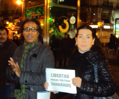 Bahia y Conchi, editores de Poemario por un Sahara Libre