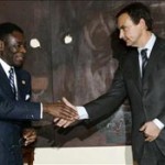 Zapatero y Obiang