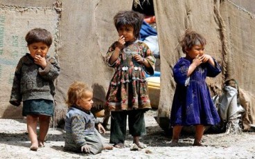 Niños afganos