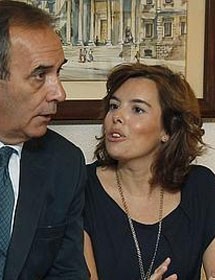 UPyD reclama a la Minurso (ONU) que intervenga y recuerda que también se creó para vigilar el alto el fuego jose-antonio-alonso-y-soraya-saez-de-santamaria