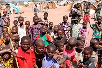 Niños en la Republica Centroafricana