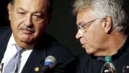 Carlos Slim y Felipe González