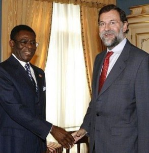 Rajoy Obiang
