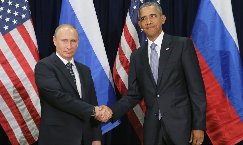 Vladimir Putin y Barack Obama