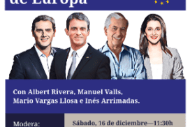 Rajoy, el francés Valls, Piqué y Cataluña El futuro de Europa