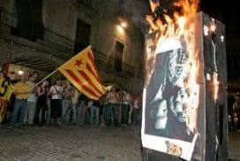 ESPA„A: PROTESTAS INDEPENTISTAS