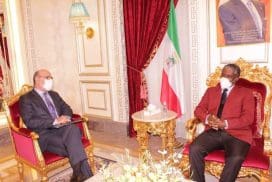 Señor Embajador, Alfonso Barnuevo Sebastián de Erice, lléveles un poco de turrón y mazapán a los cuatro miembros del MLGEIIIR secuestrados por orden de Obiang Nguema Teodorin