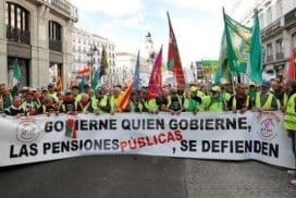 La valoración de COESPE sobre la manifestación del 16 de octubre en Madrid obvia criticar al gobierno PSOE-UP y a los sindicatos mayoritarios Manifestacion