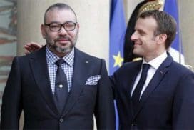 ¿Hecho sin precedentes? Francia adopta el ´nuevo mapa´ de Marruecos en libros y materiales escolares Mohamed VI y Macron