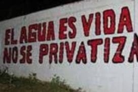La privatización de los acuíferos en el mundo aGUA
